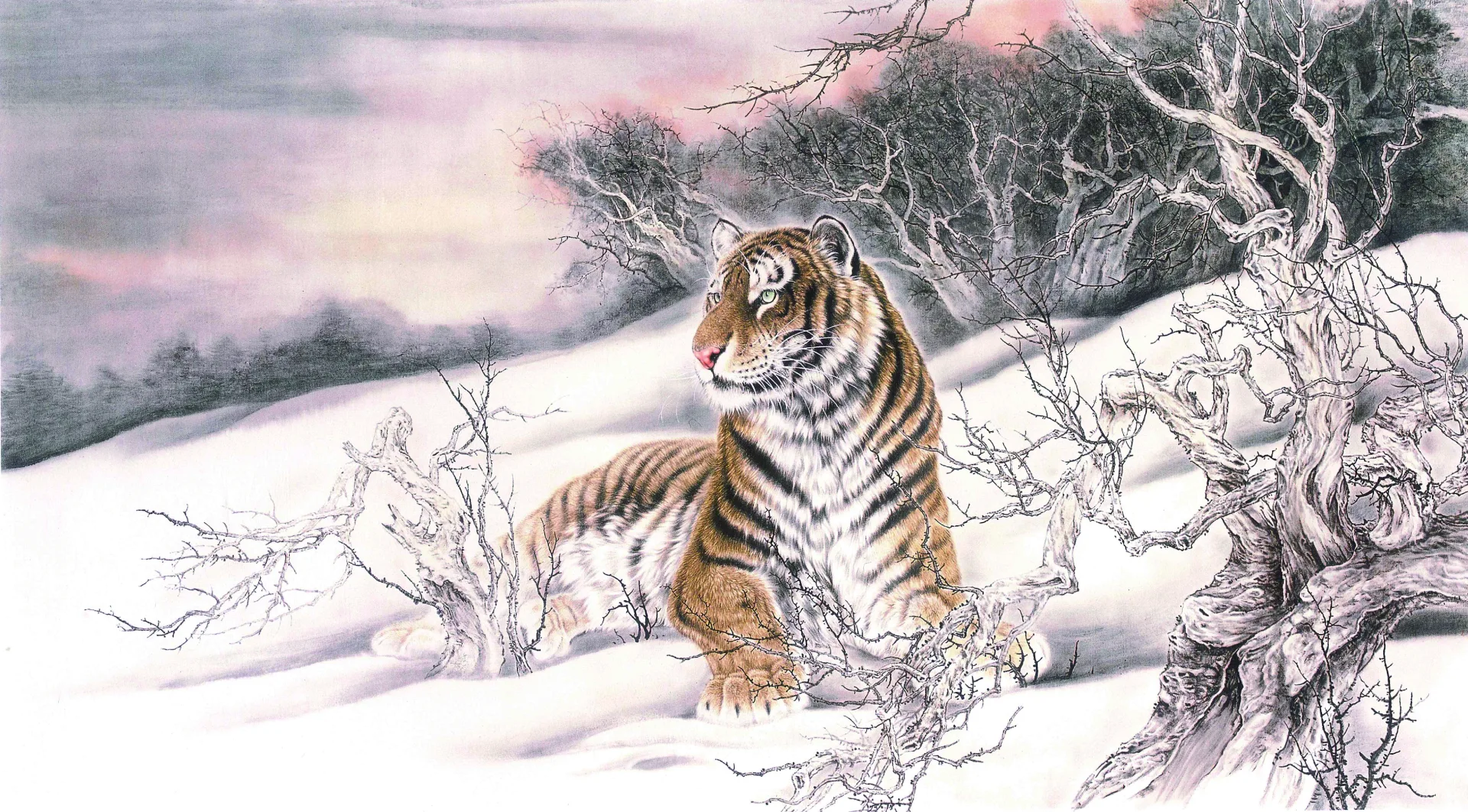 Tiger Painting Collection 2