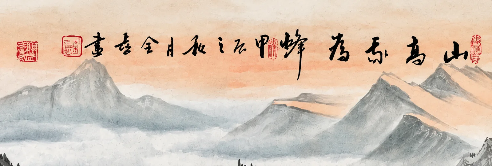 Tiger at the Summit | Chinese Mountain Painting tiger painting view 9