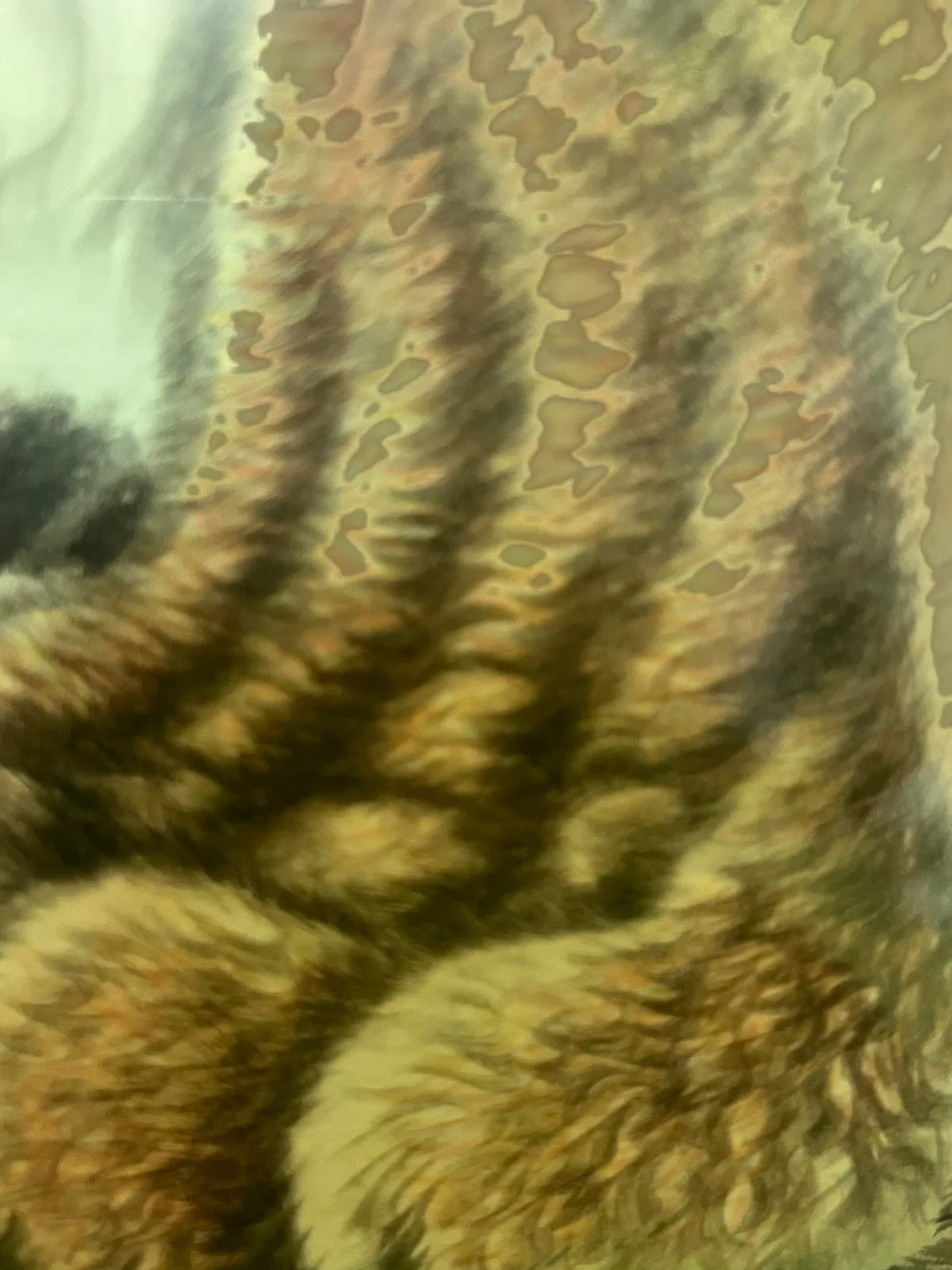 Tiger over the Great Wall | Panoramic Mountain and River Painting tiger painting view 7