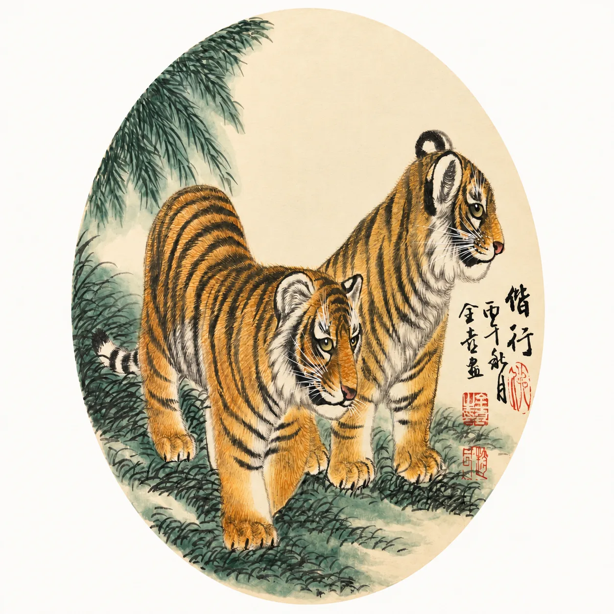 Miniature Tiger Fans